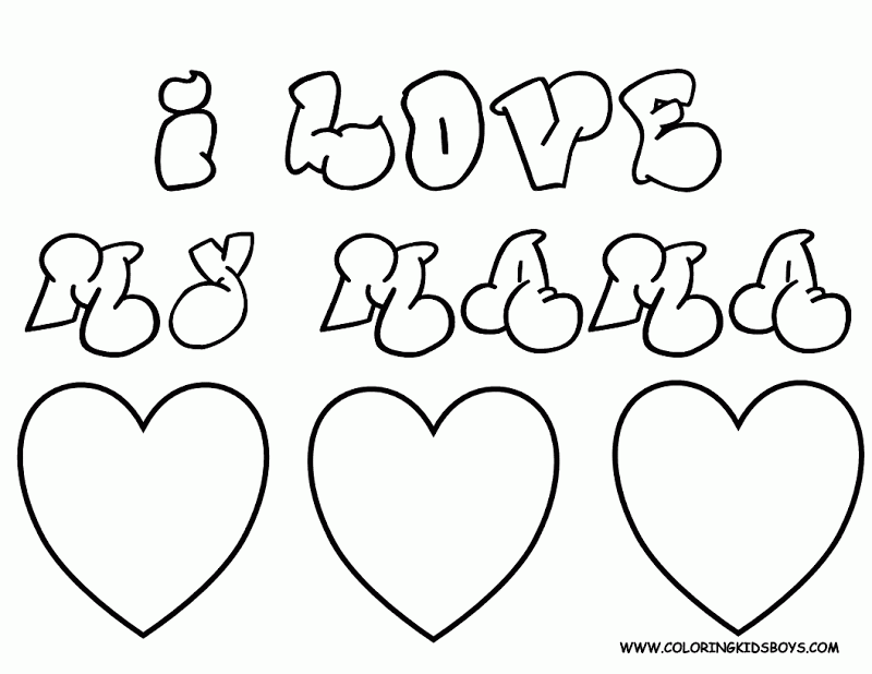 Coloring Pages For Mom | Top Coloring Pages