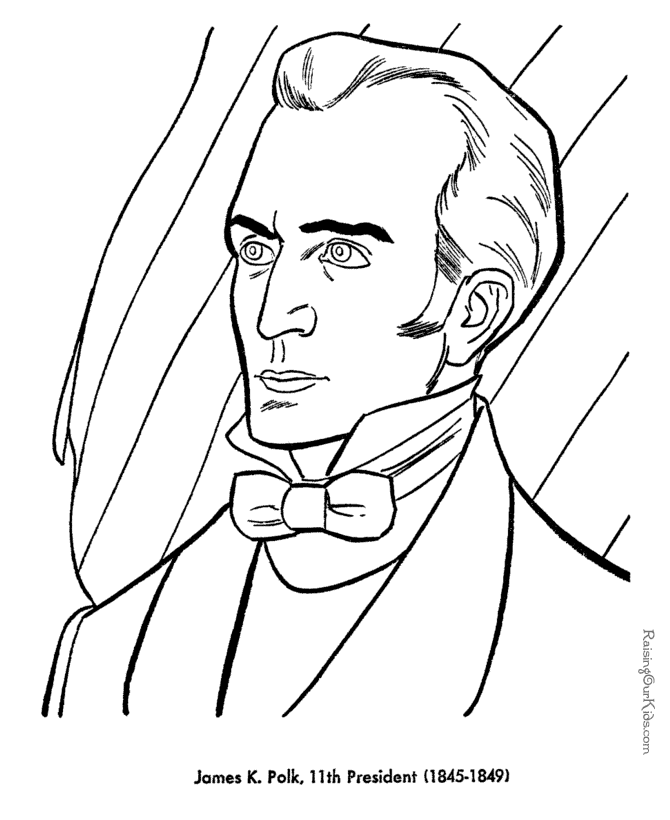 presidents day coloring page george washington chops down the 