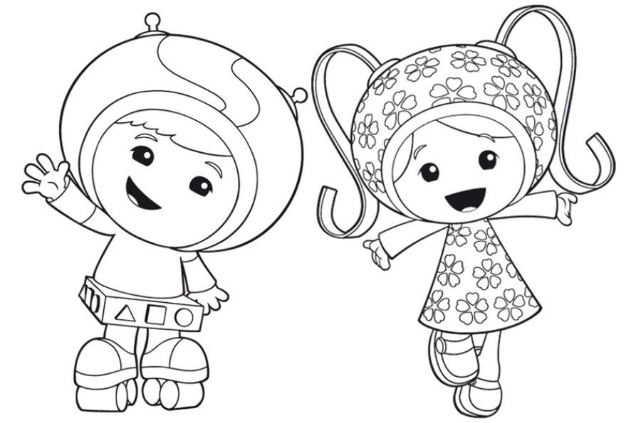 reese omi zoomi coloring pages