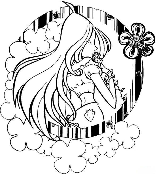 Kids Under 7: Winx Club Coloring pages