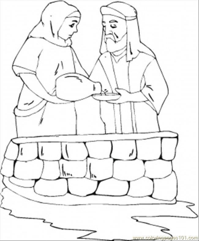 Coloring Pages Abraham And Sarah (Other > Religions) - free 