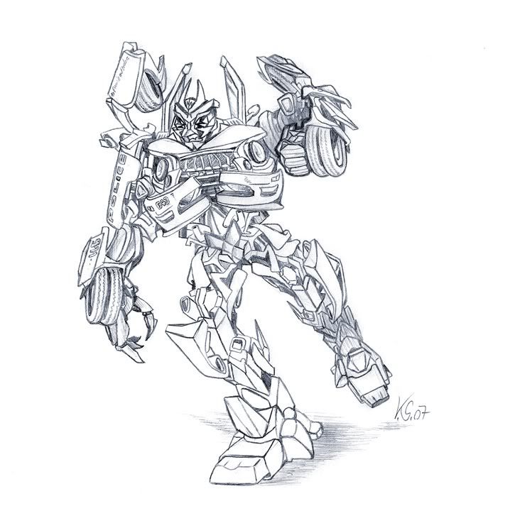 Transformers 2007 Fun - Some sketches
