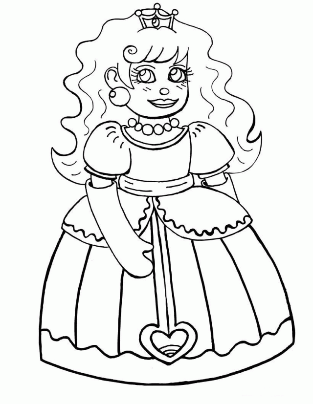 Coloring Pages Dolls For Girls To Print Free And Paint 244539 