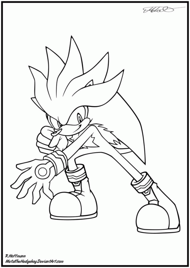 Sonic The Werehog Coloring Pages - Coloring Home