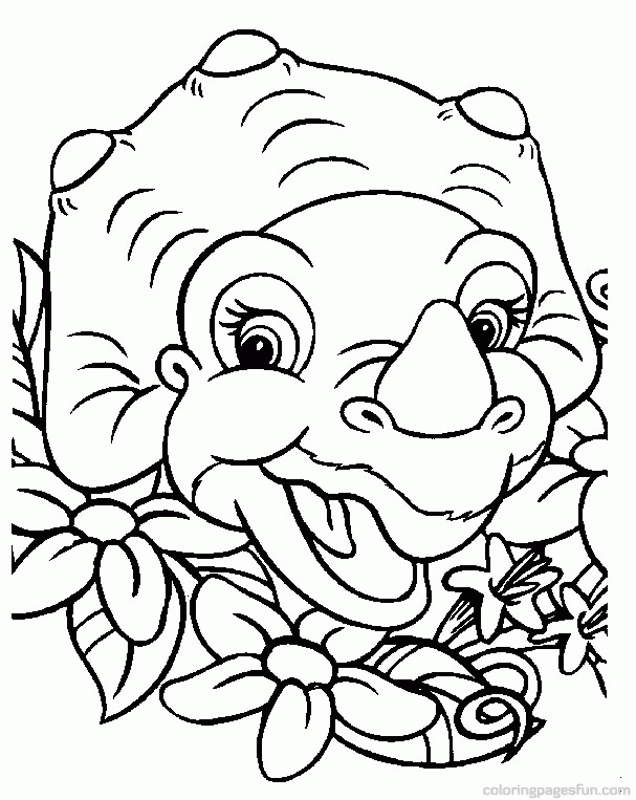 Baby Dino Coloring Pages 13 | Free Printable Coloring Pages 