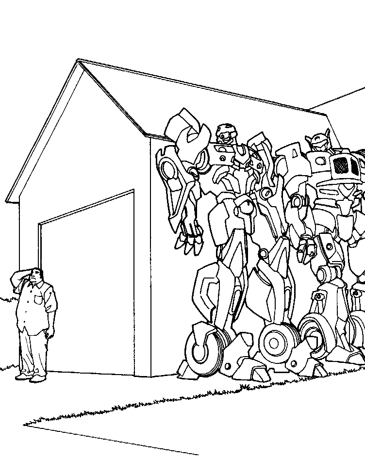 Coloring Page - Transformers coloring pages 22