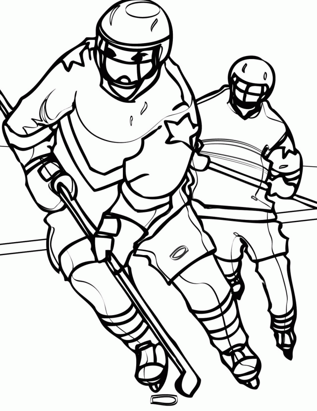 Hockey Coloring Pages Learn To Coloring 286674 Hockey Coloring Pages