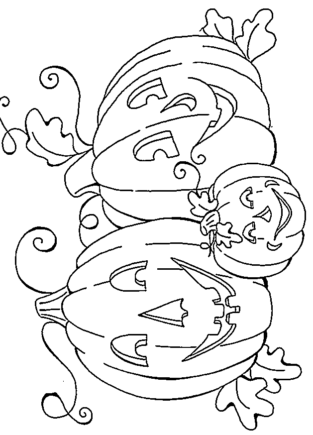 Halloween Coloring Pages Kids - Coloring Home