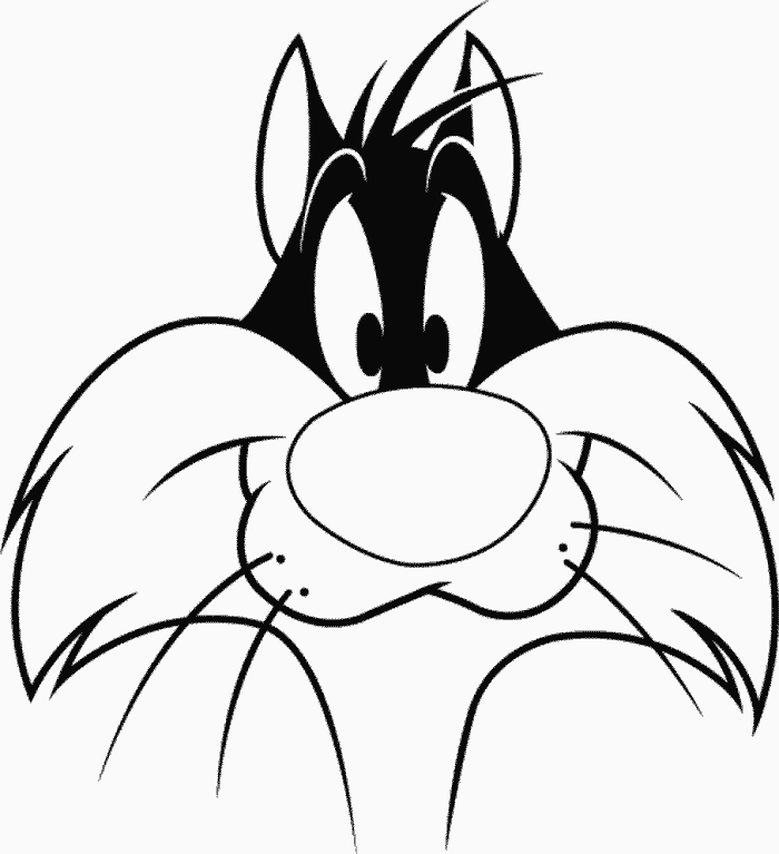 Sylvester Coloring Pages