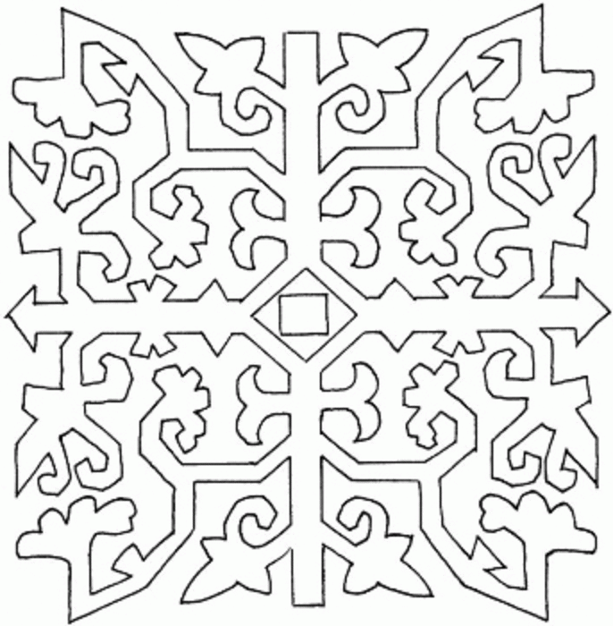 Coloring Pages Pattern to Color | Coloring