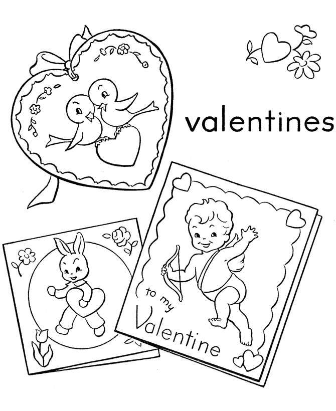 Valentine Coloring Pictures | Canadian Entertainment and Learning 