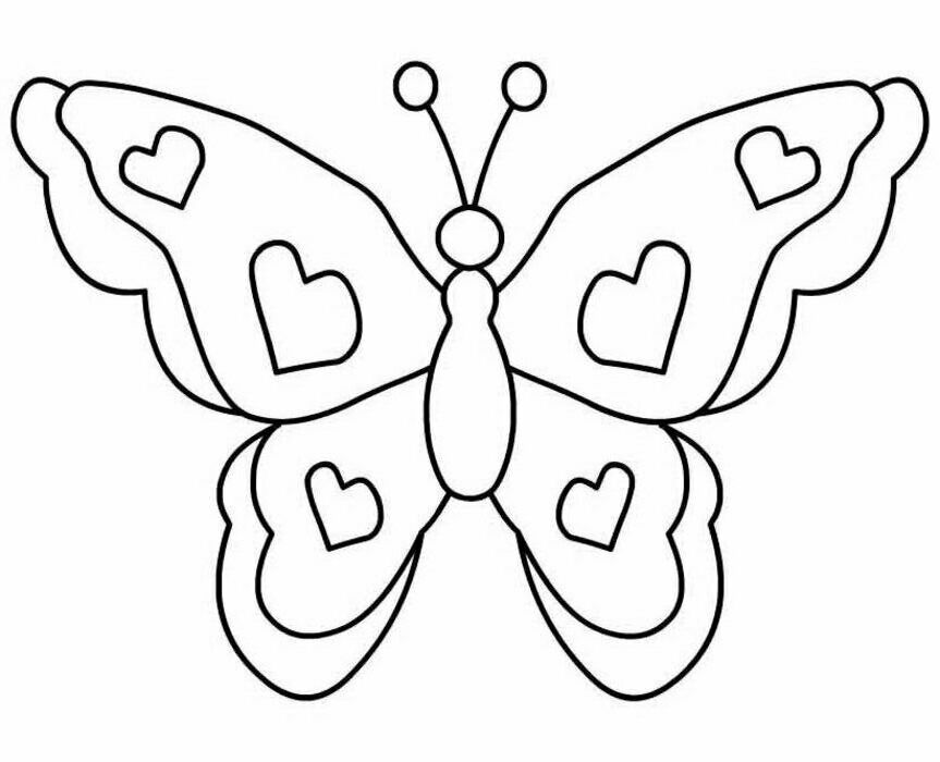 Butterfly Coloring Pages | Animal Coloring Pages | Kids Coloring 