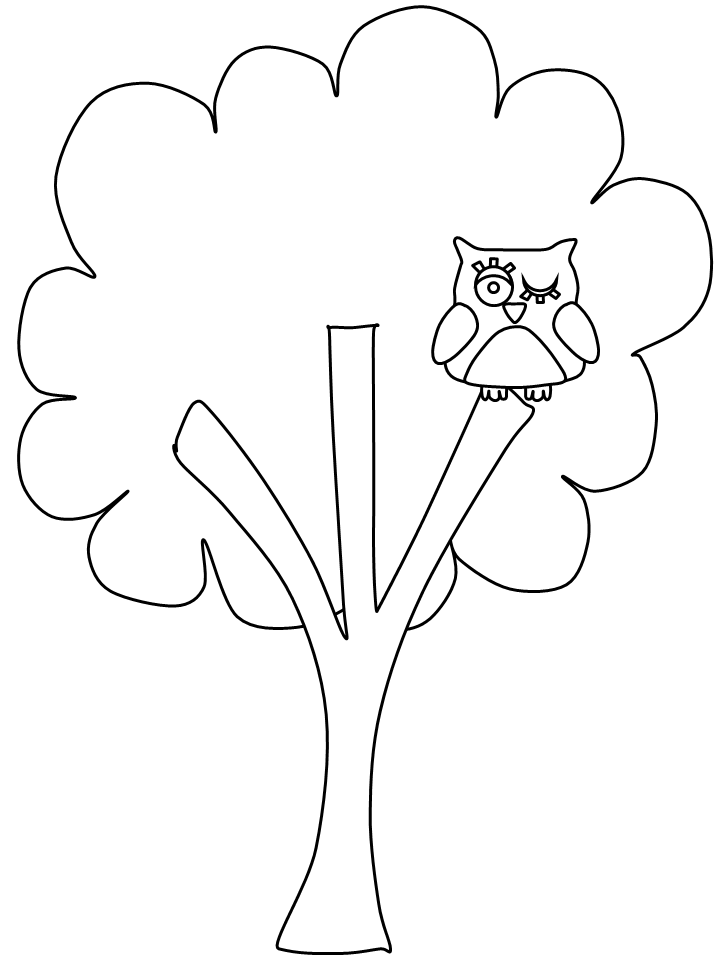 Printable Tree17 Trees Coloring Pages - Coloringpagebook.com
