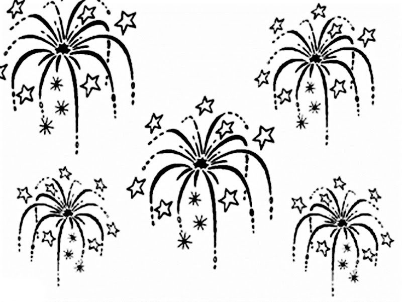 Fireworks Coloring Pages | Coloring Pages