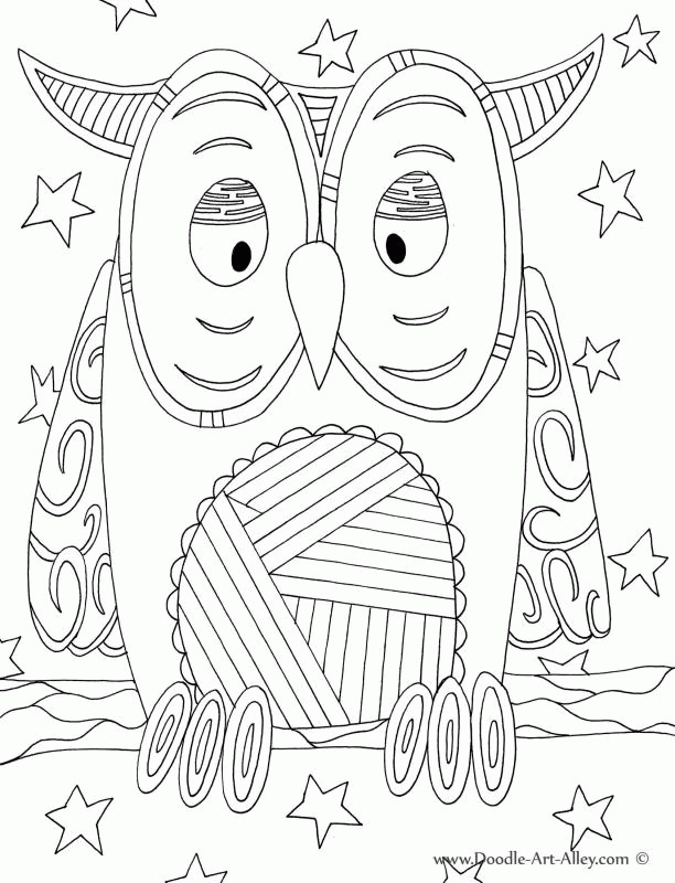 owl free #coloring page | Drawings