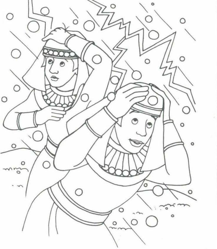 Hail #5 | SS/KC/VBS Coloring pages