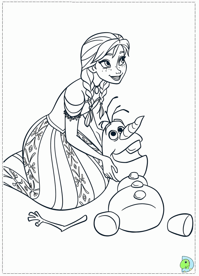 Frozen Movie Olaf Coloring Page Hd | HdMoviePaper.