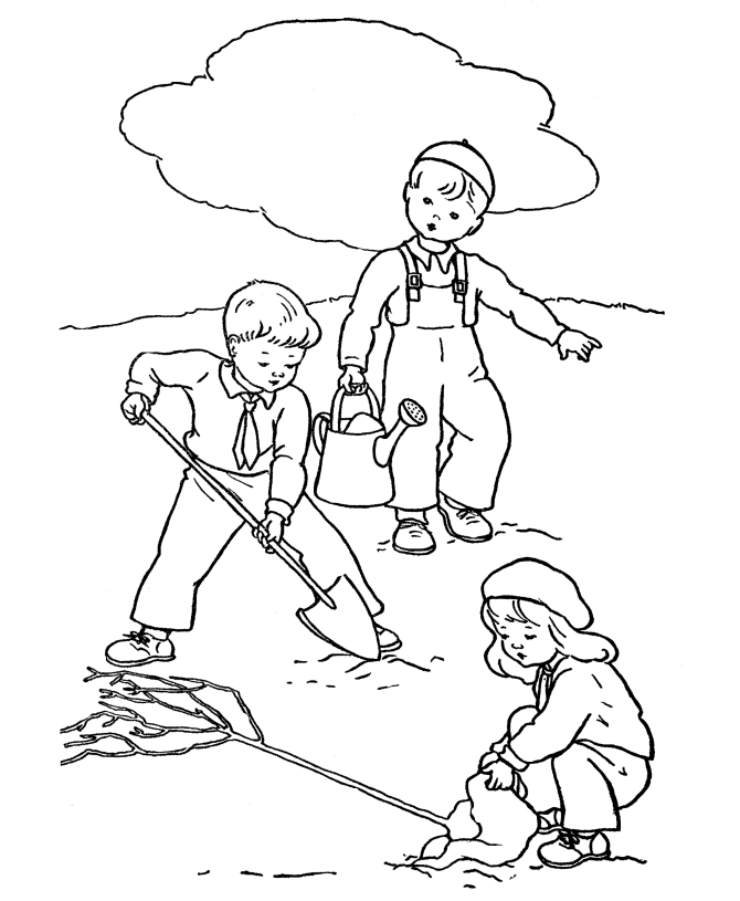 Arbor Day Coloring Activity - Arbor Day Coloring Pages : Coloring 