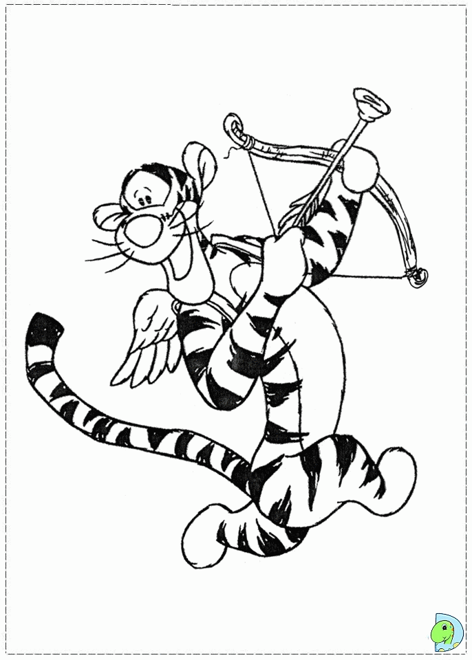 tigger3 Colouring Pages (page 2)