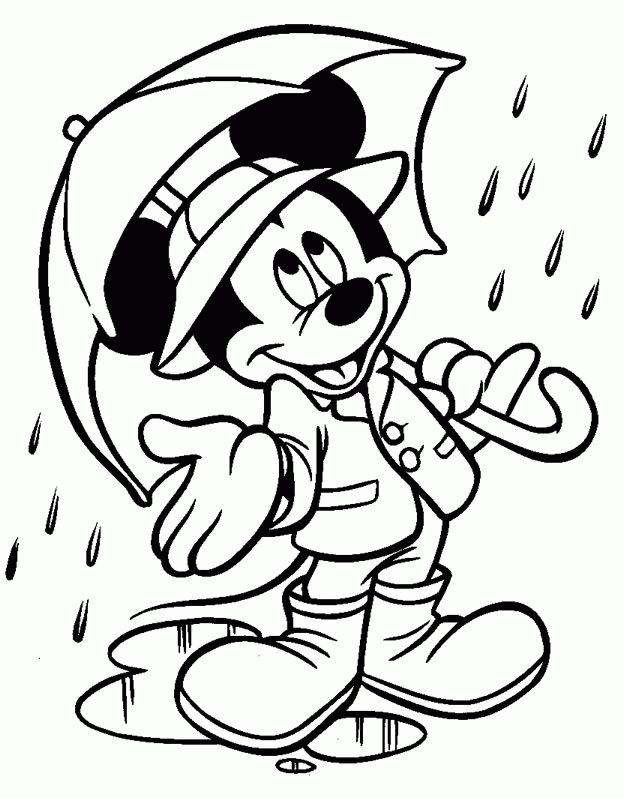 Mickey Mouse Coloring Pages 2 | Coloring Pages To Print