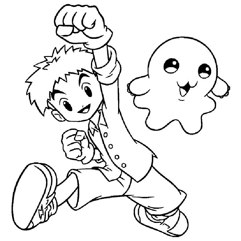 Digimon Coloring Pages 5 | Free Printable Coloring Pages 