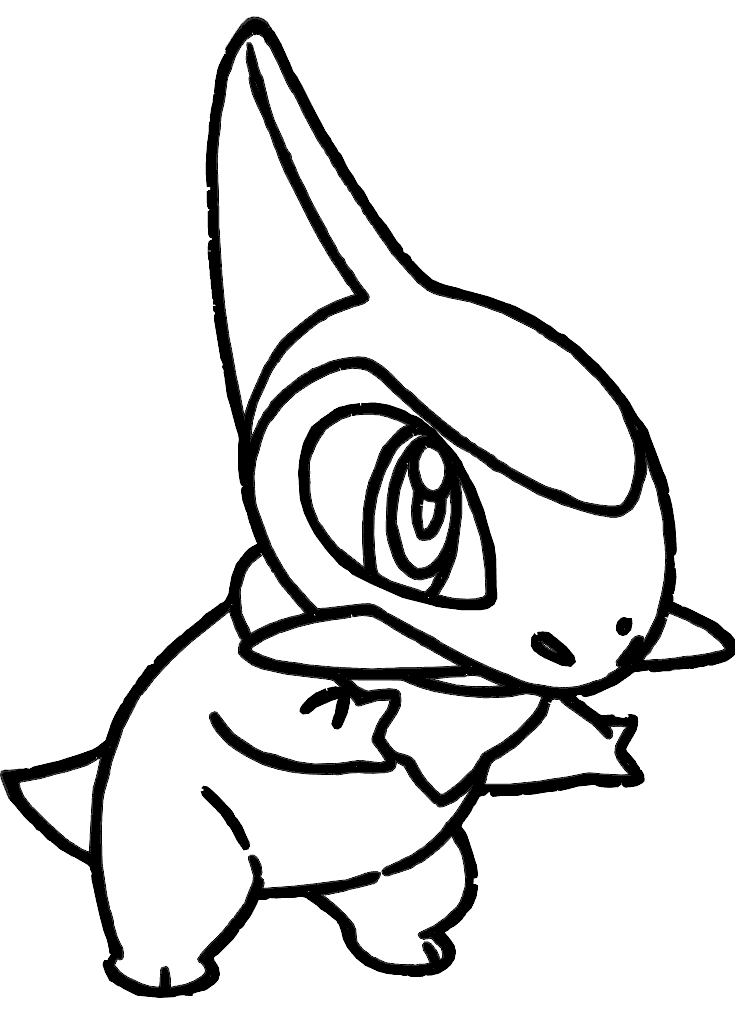 Pokemon Axew Coloring Pages |Pokemon coloring pages Kids Coloring Day