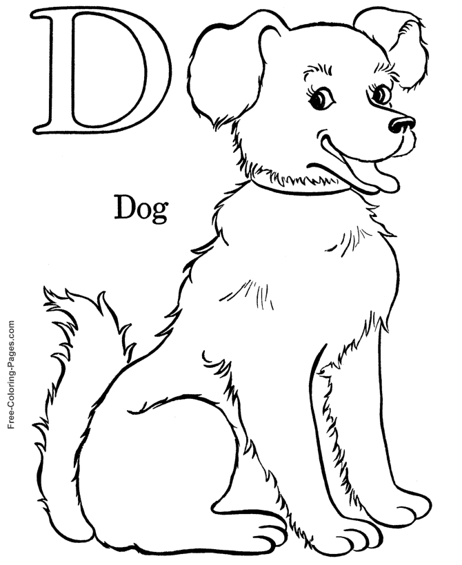 Alphabet Coloring Printable Page 2 Images