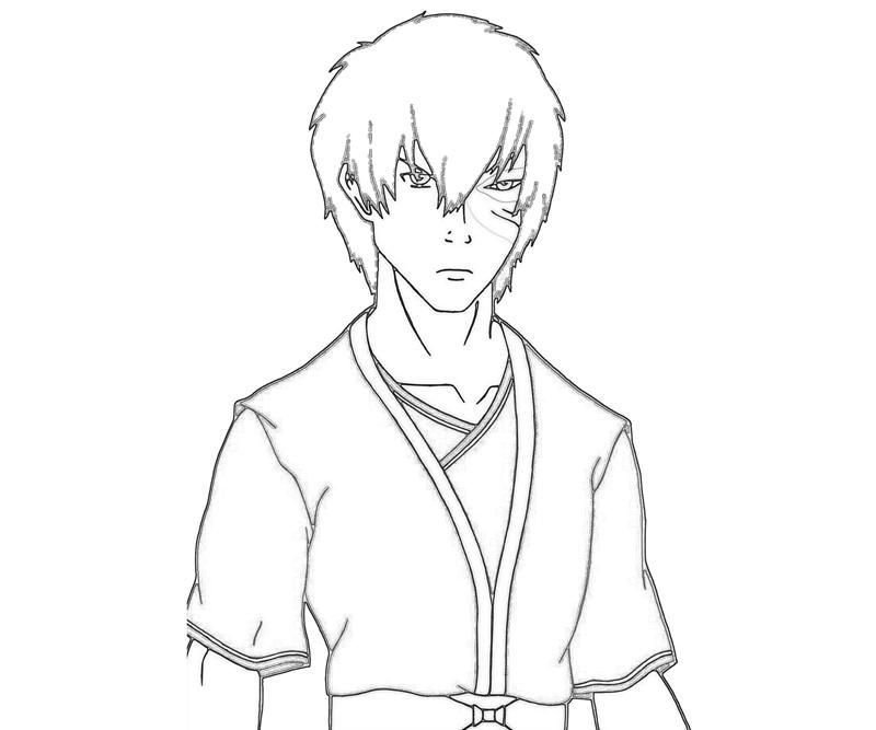 Zuko Coloring Pages - Coloring Home