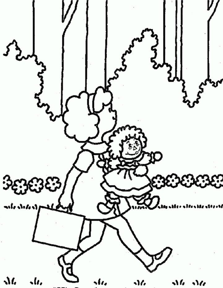 raggedy ann Colouring Pages (page 2)