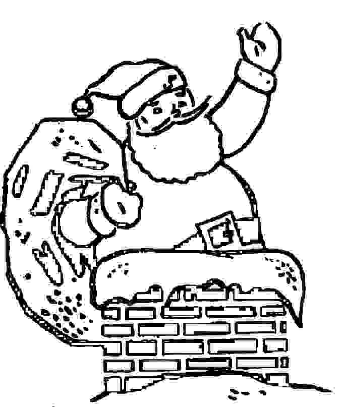 Father Christmas Coloring Pages - Coloring Home