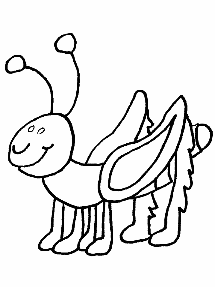 Bug Coloring Pages - Free Printable Coloring Pages | Free 