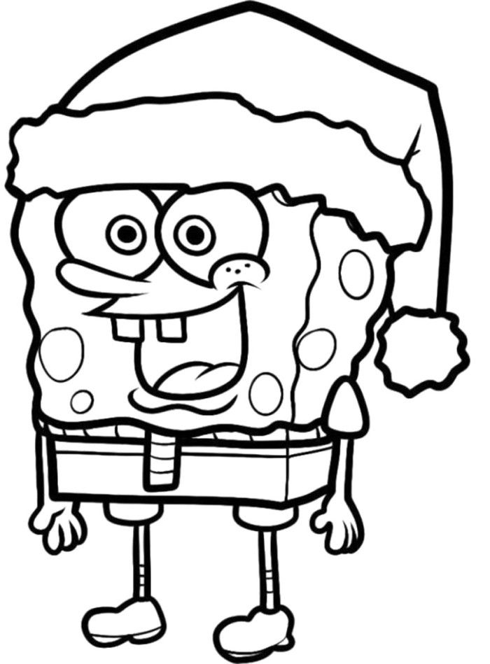 Spongebob Party Coloring Page - Spongebob Cartoon Coloring Pages 