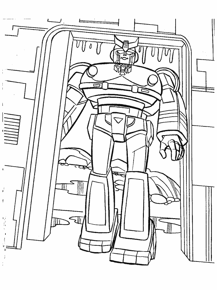 Printable Transformers 21 Cartoons Coloring Pages 
