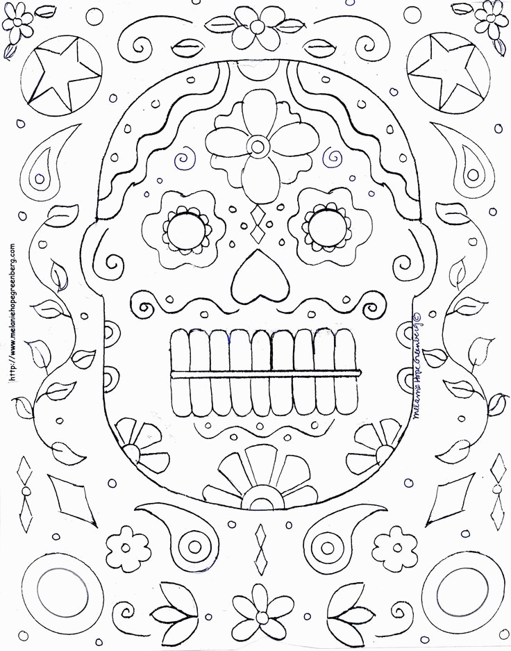 Free Halloween Mask Coloring Page