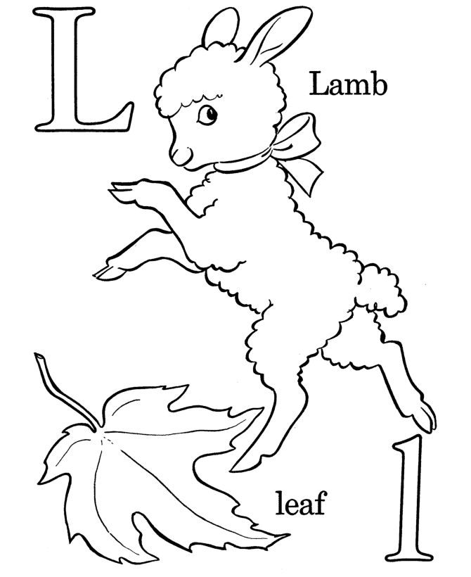 Letter L L Is For Leaf Color The Leaf | Download Transformer 4 Age 