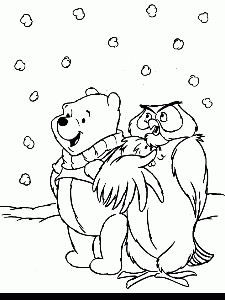 bear Weather Coloring Page - ColoringforKids.info | ColoringforKids.