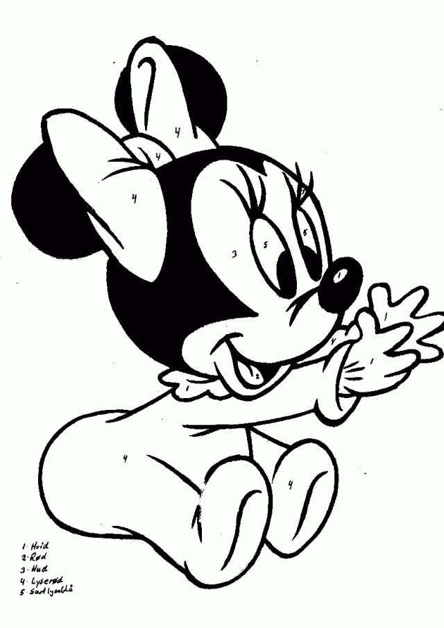 Minnie Mouse Painting Games Baby Minnie Mouse Coloring Pages Free Coloring Home
