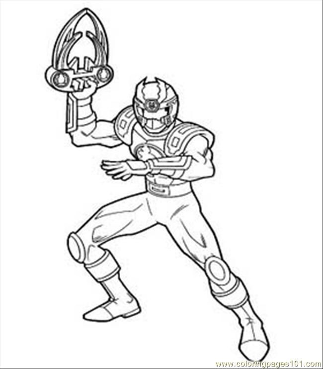 Coloring Pages Power (Cartoons > Power Rangers) - free printable 