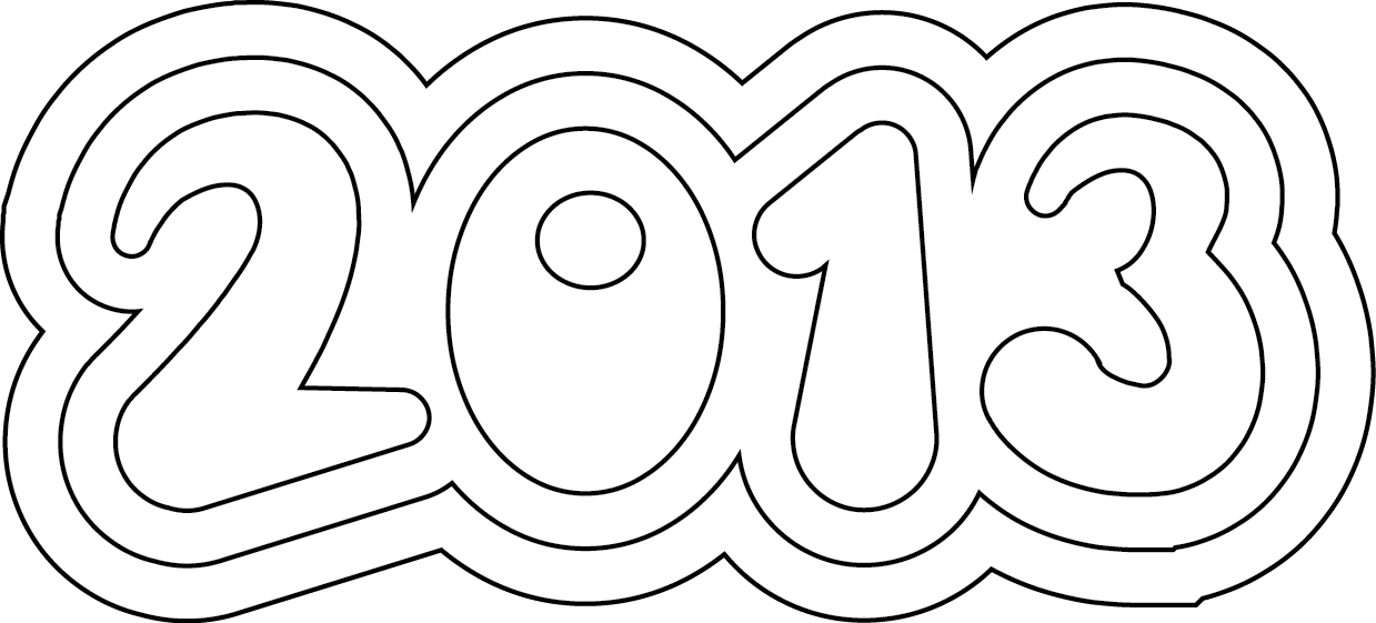 New Years Coloring Pages Digital Stamp Iswtx | demenglog.