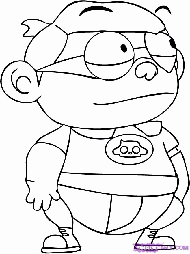 Fanboy And Chum Chum Coloring Pages 2 | Free Printable Coloring Pages