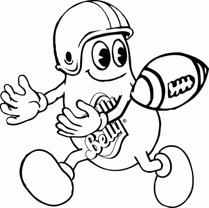 Eagles Football Coloring Pages - Coloring Home
