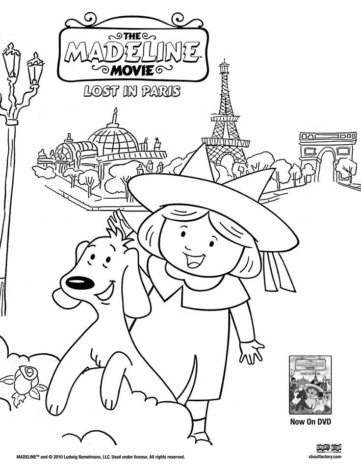 madeline coloring pages | Madeline