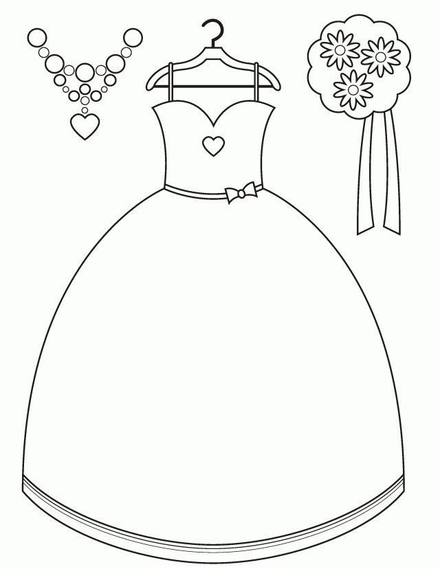 Printable Wedding Coloring Pages : Coloring Book Area Best Source 