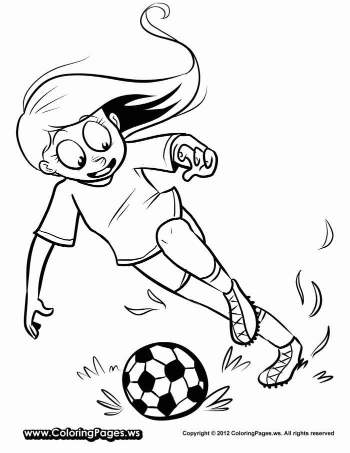 Soccer Coloring Page Educations | 99coloring.