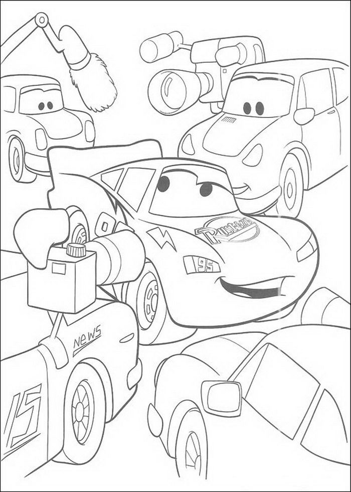 Coloring Page - Cars coloring pages 22