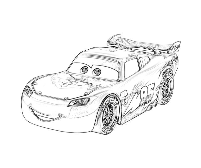 flash mcqueen coloring pages - food ideas