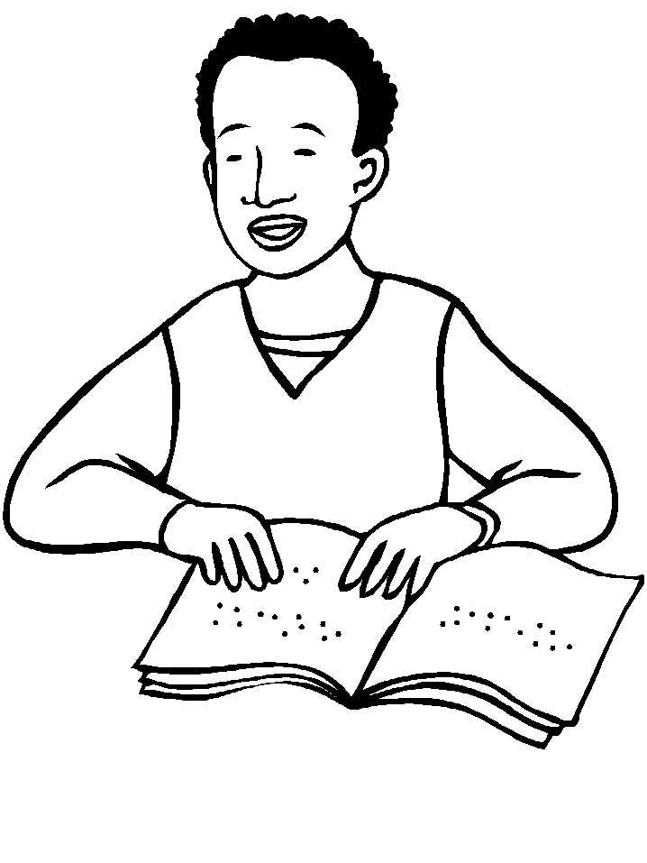 Deaf Coloring Pages