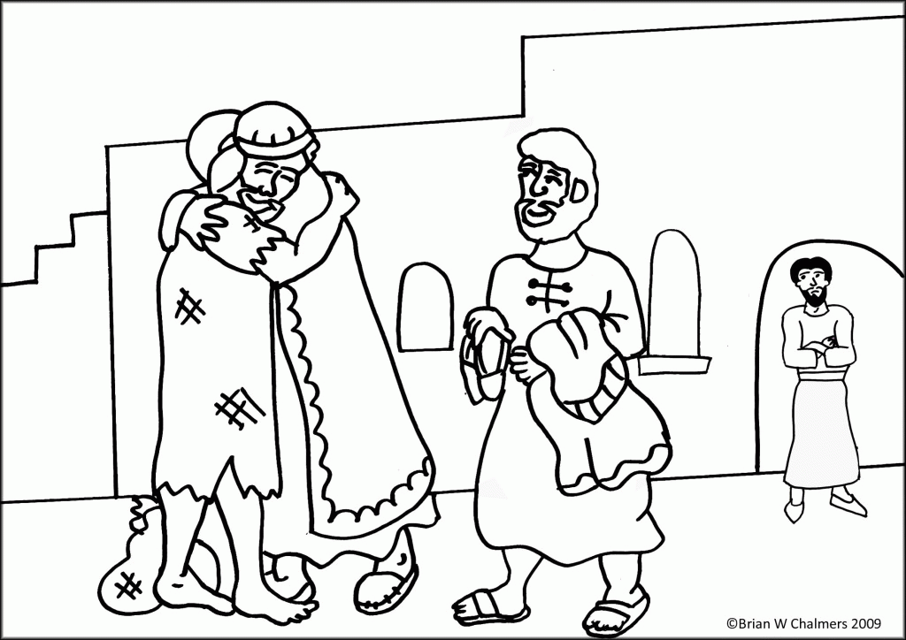 Prodigal Son Coloring Page | free coloring pages For kids