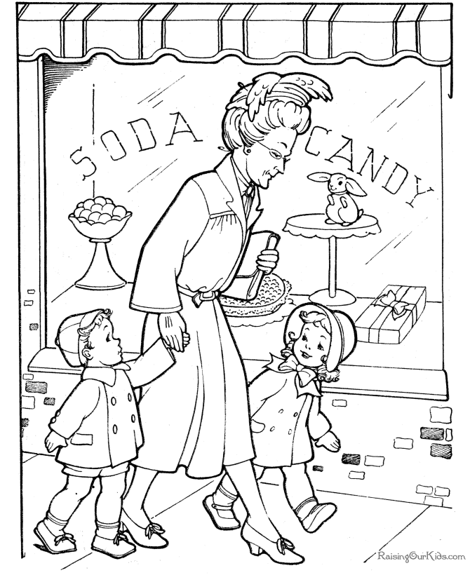 Happy Grandparents Day Coloring Pages - Free Printable Coloring 
