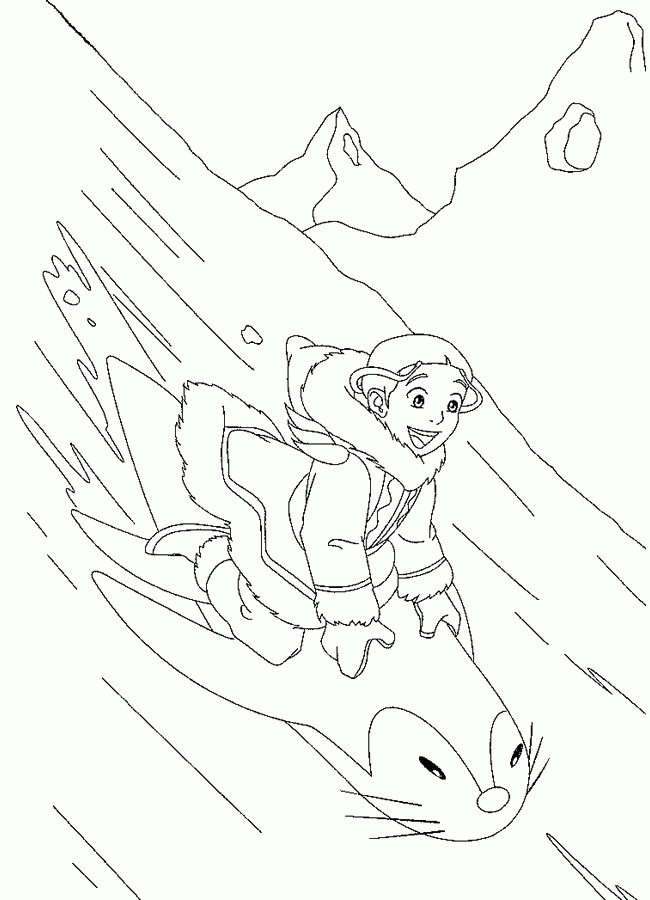 Free Coloring Pages Avatar Movie
